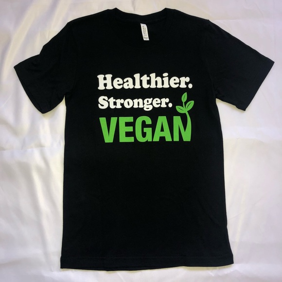 Vegan T shirt Unisex - Picture 2 of 3